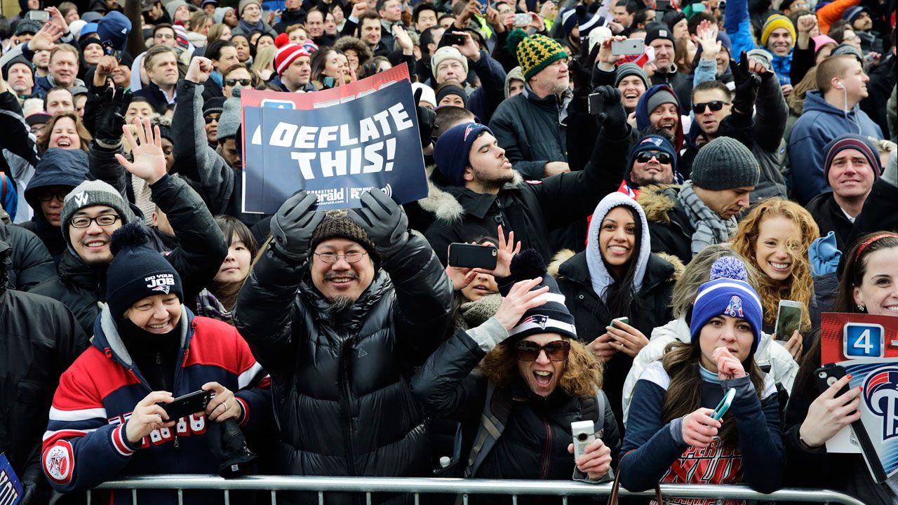 New England recibi� a sus Patriots