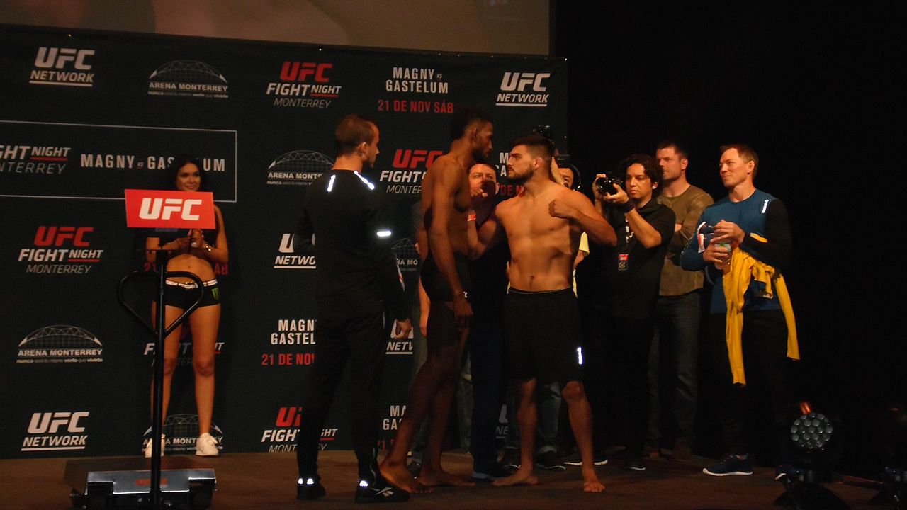 Ceremonia del pesaje: UFC Monterrey