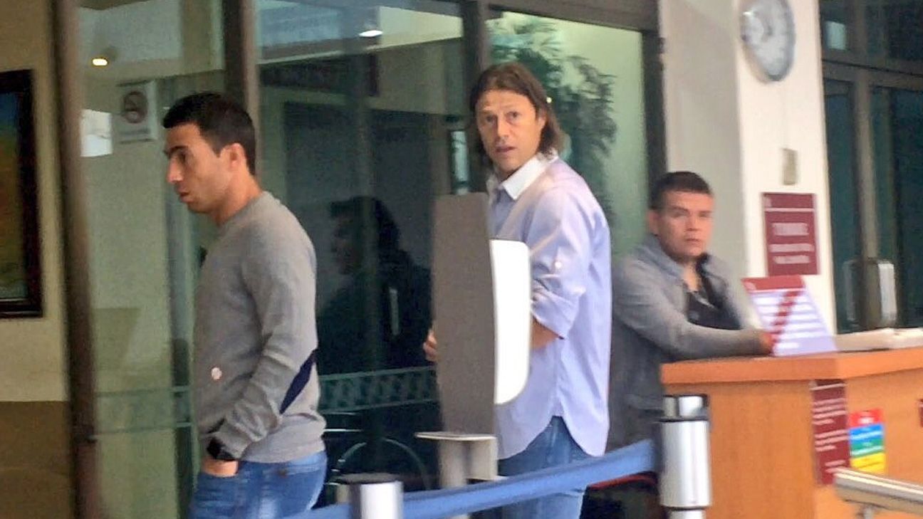 Almeyda visitó a Brizuela previo a la cirugía