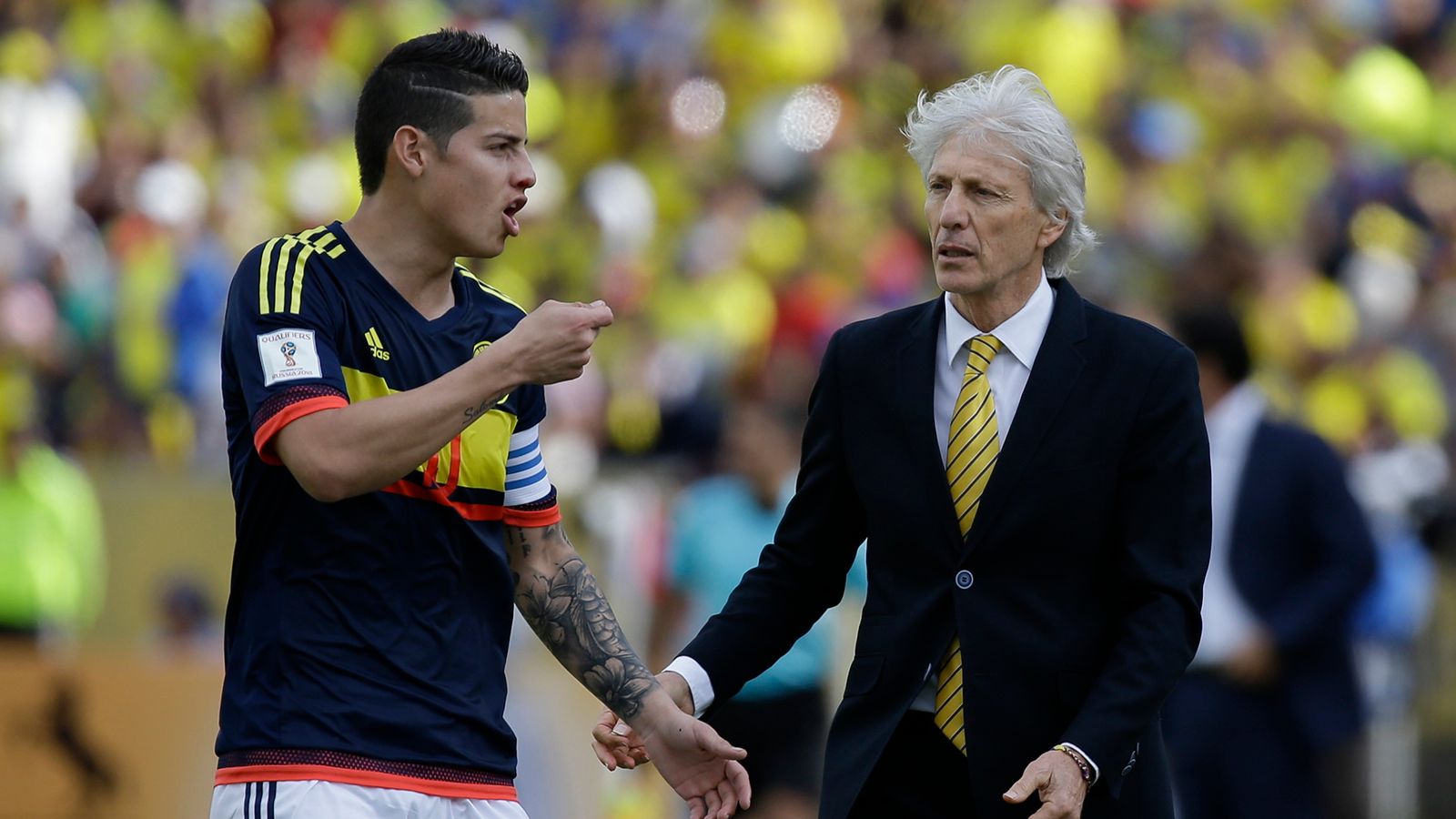 ECUADOR vs. COLOMBIA