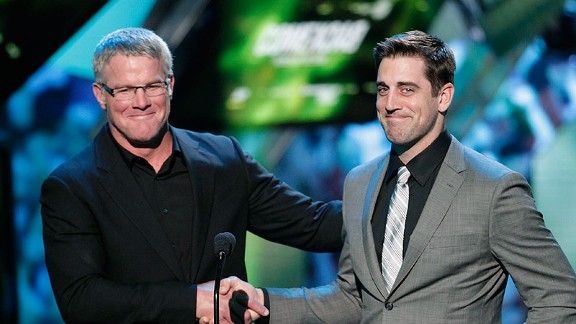 Aaron Rodgers looking forward to Brett Favre's HOF induction