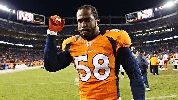 How much money would Von Miller of Denver Broncos get?