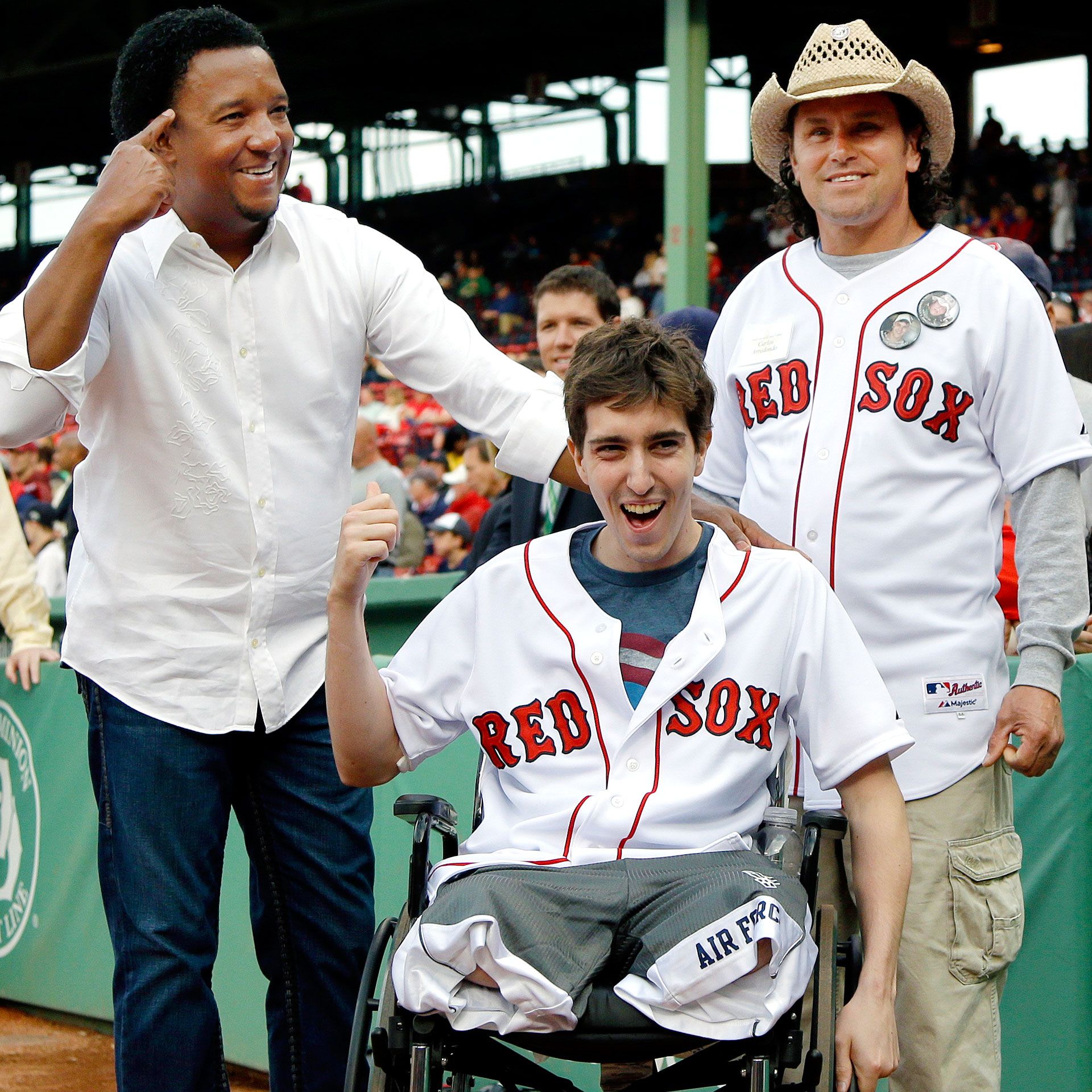 Boston Red Sox have fully embraced Boston Marathon survivors