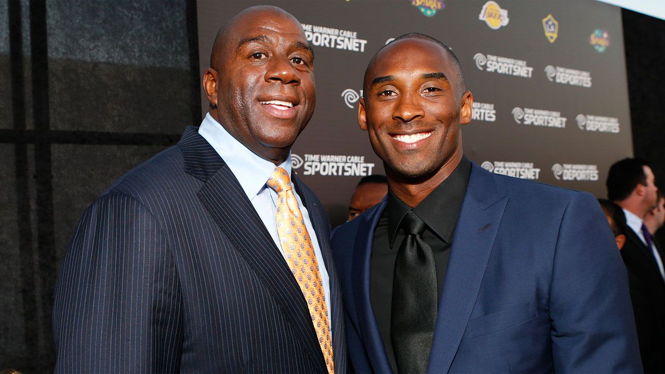 Magic Johnson on fixing Lakers: Want Kobe Bryant to 'be a part of it' - ESPN