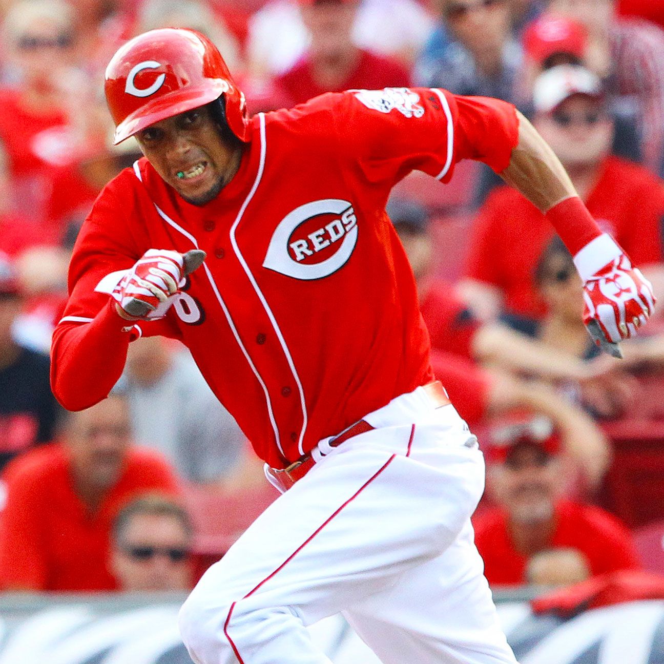 Billy Hamilton of Cincinnati Reds scratched vs. New York Mets