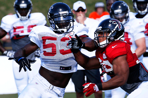 Ex-Falcons LB Shembo asks for another chance