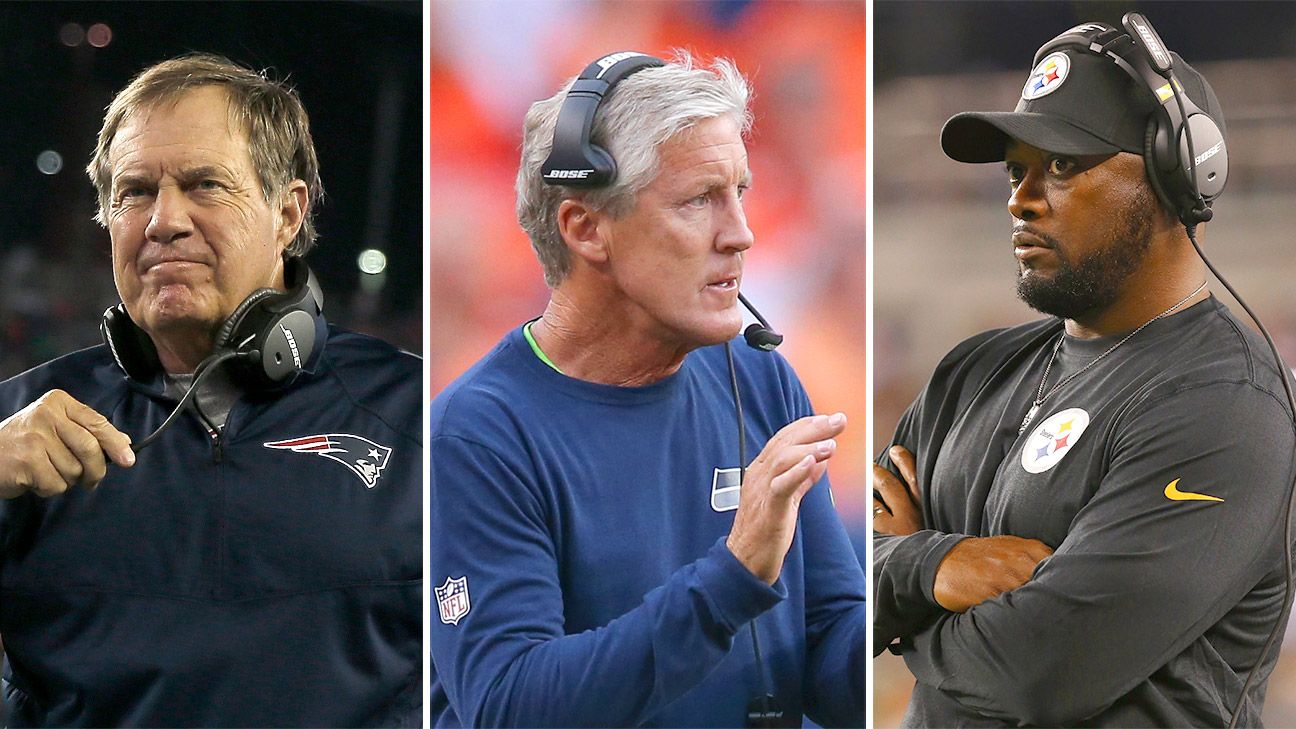 Ranking the 32 NFL head coaches into tiers