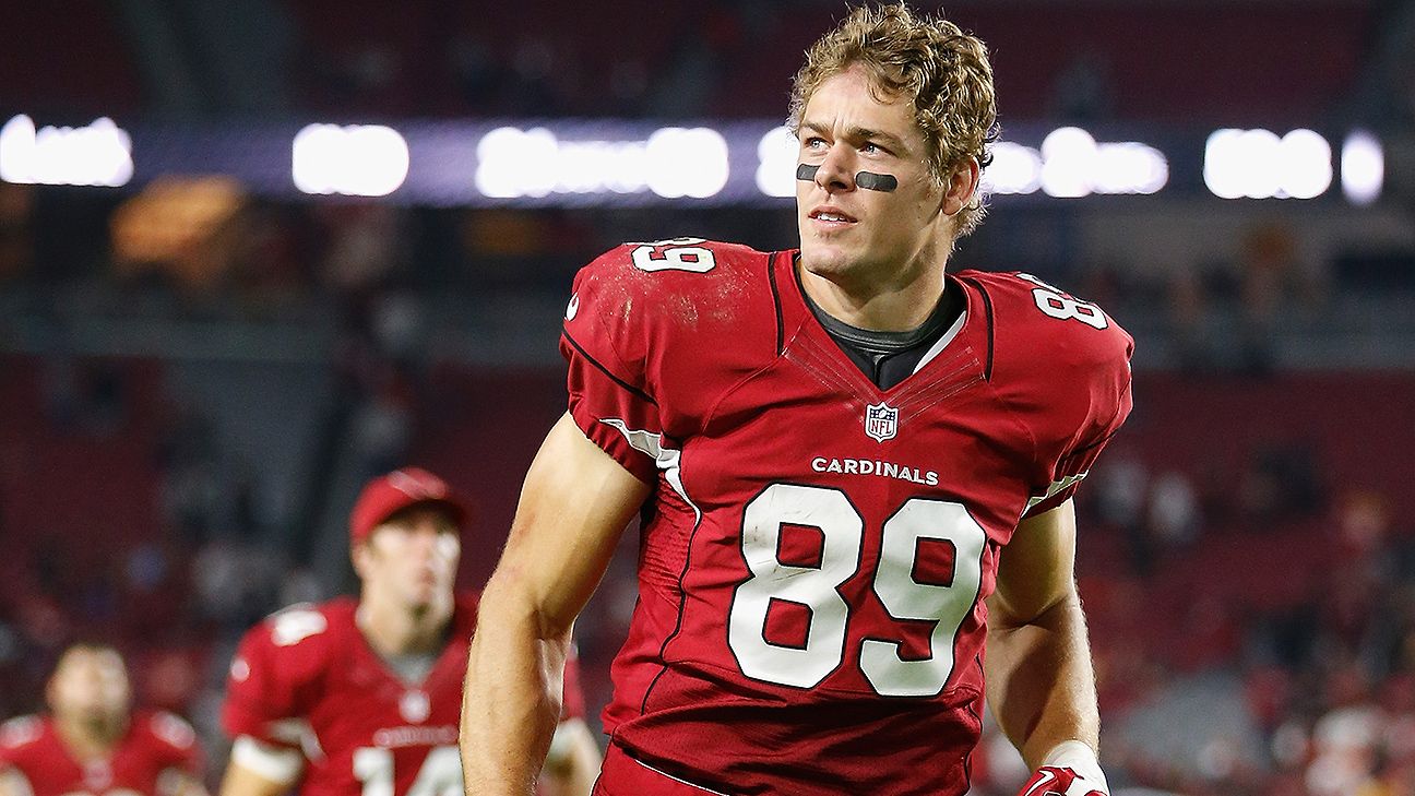 carlson john cardinals arizona tight end retires nfl