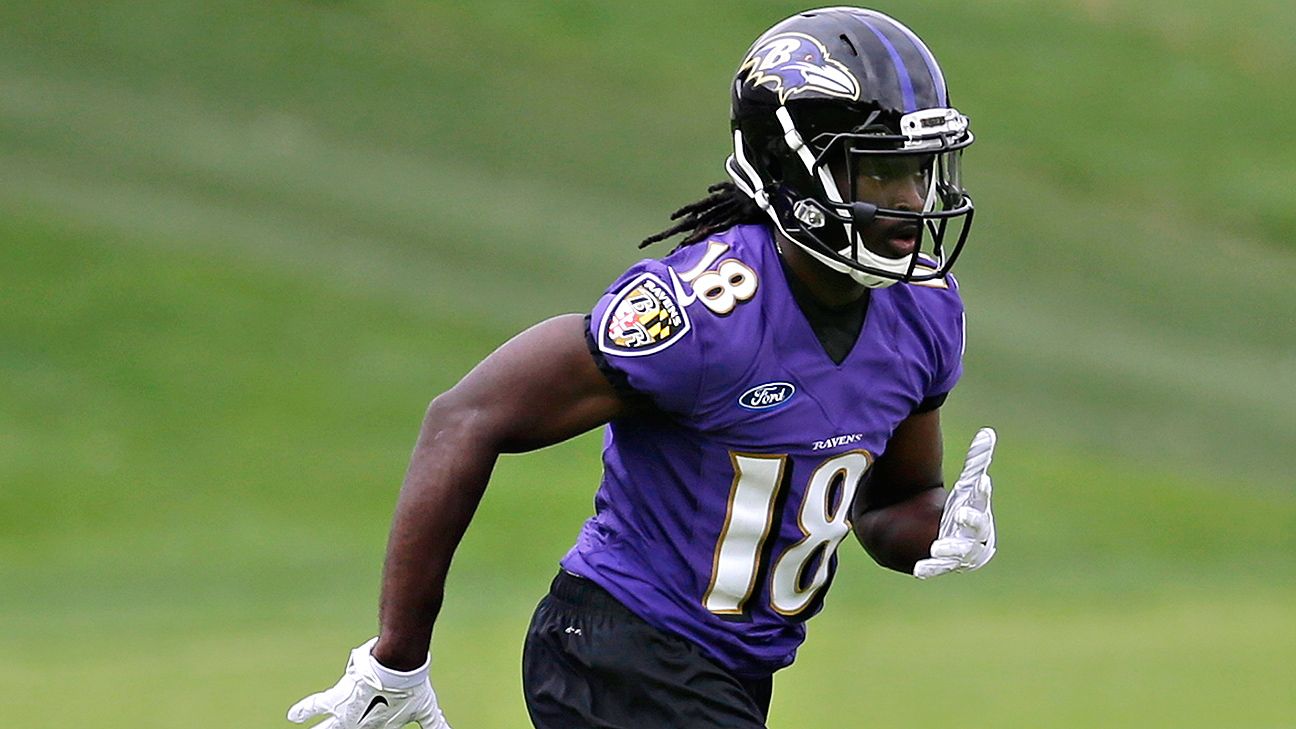 Ravens' Breshad Perriman hopes new look will lead to fresh start
