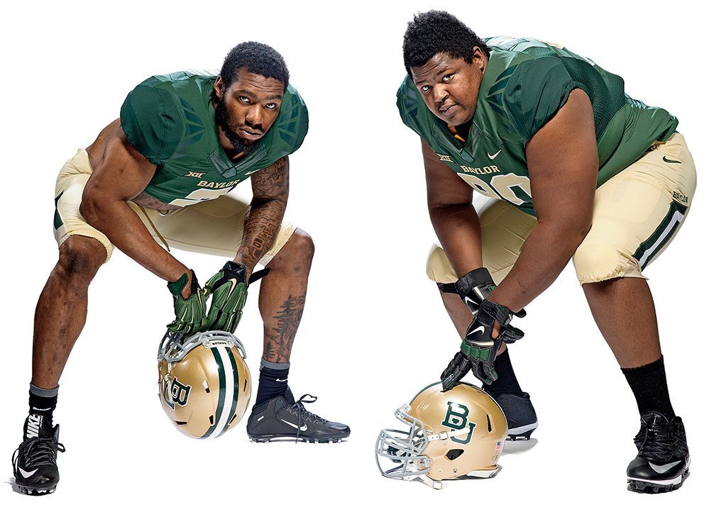 Eight ginormous facts about Baylor's LaQuan McGowan and Shawn Oakman