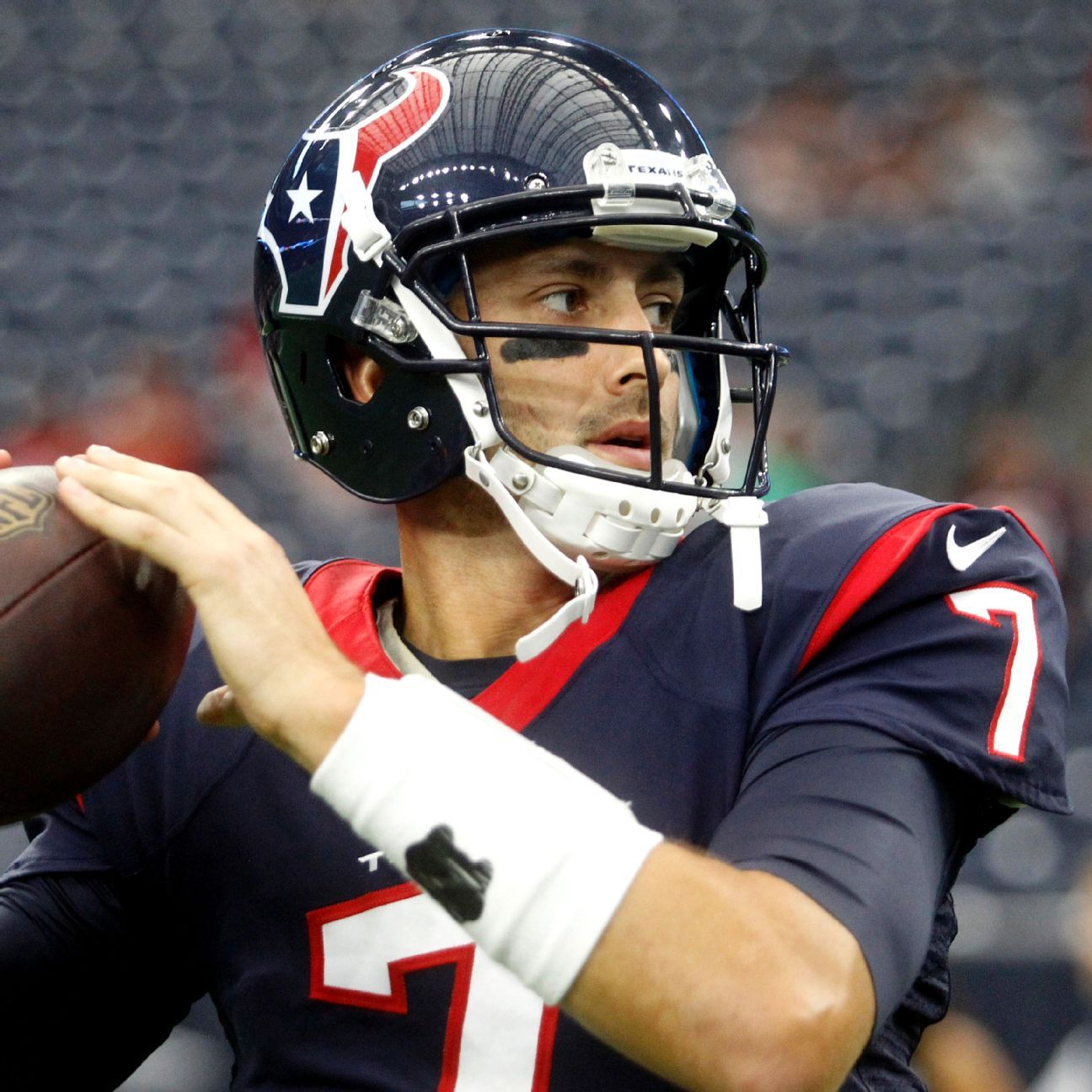 Hoyer in for Mallett as Texans crushed by Falcons