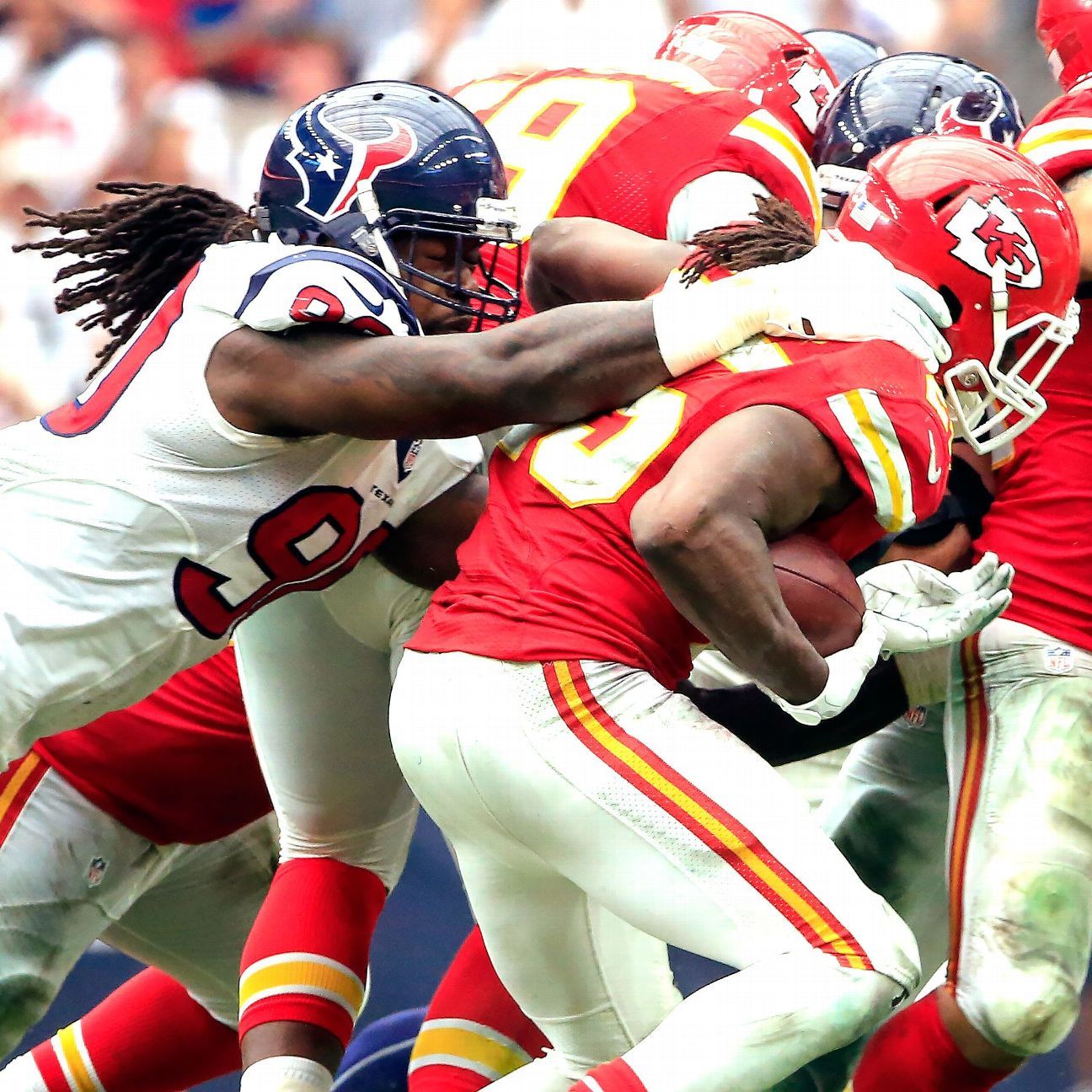 Clowney to miss game vs. Jags with ankle injury