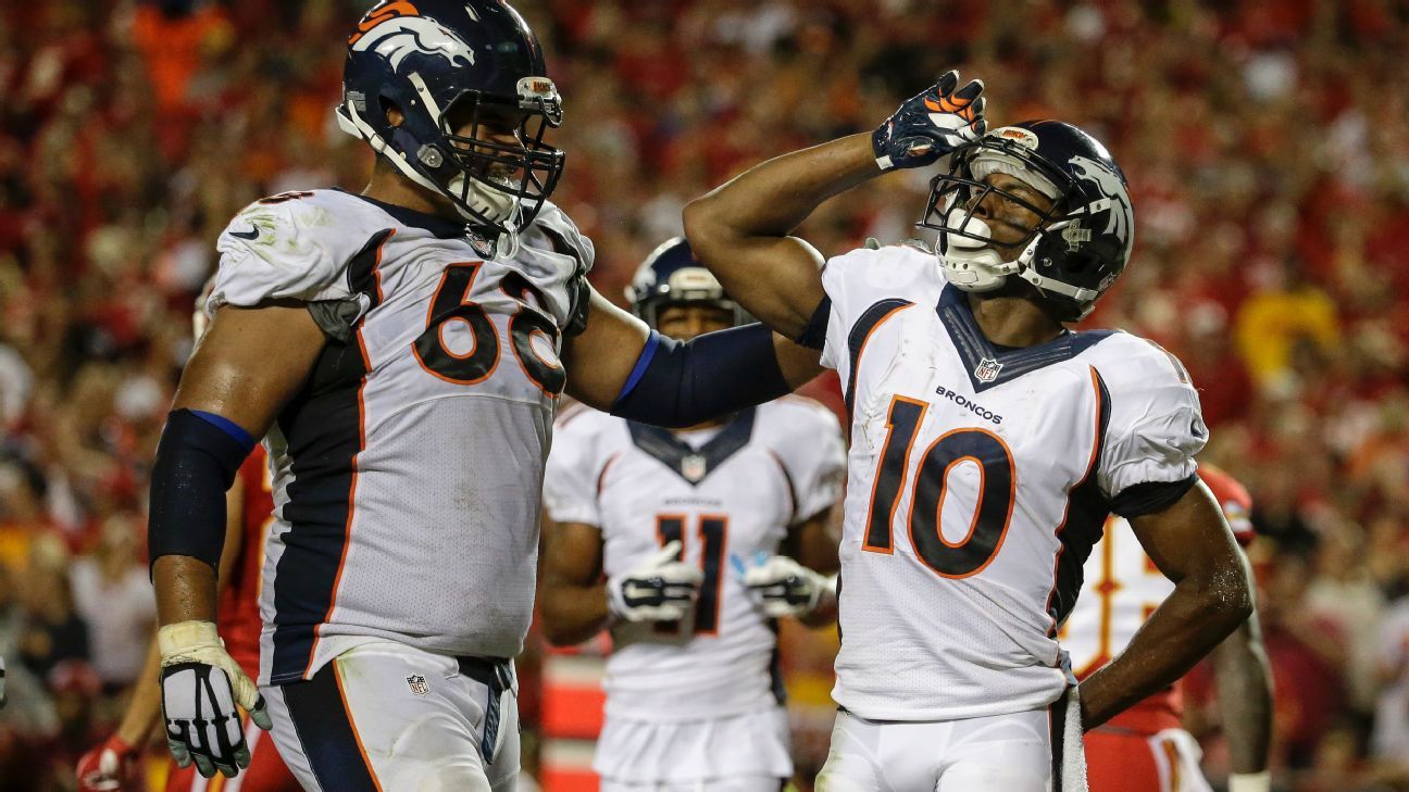 Steelers sign ex-Broncos T Harris to 2-year deal