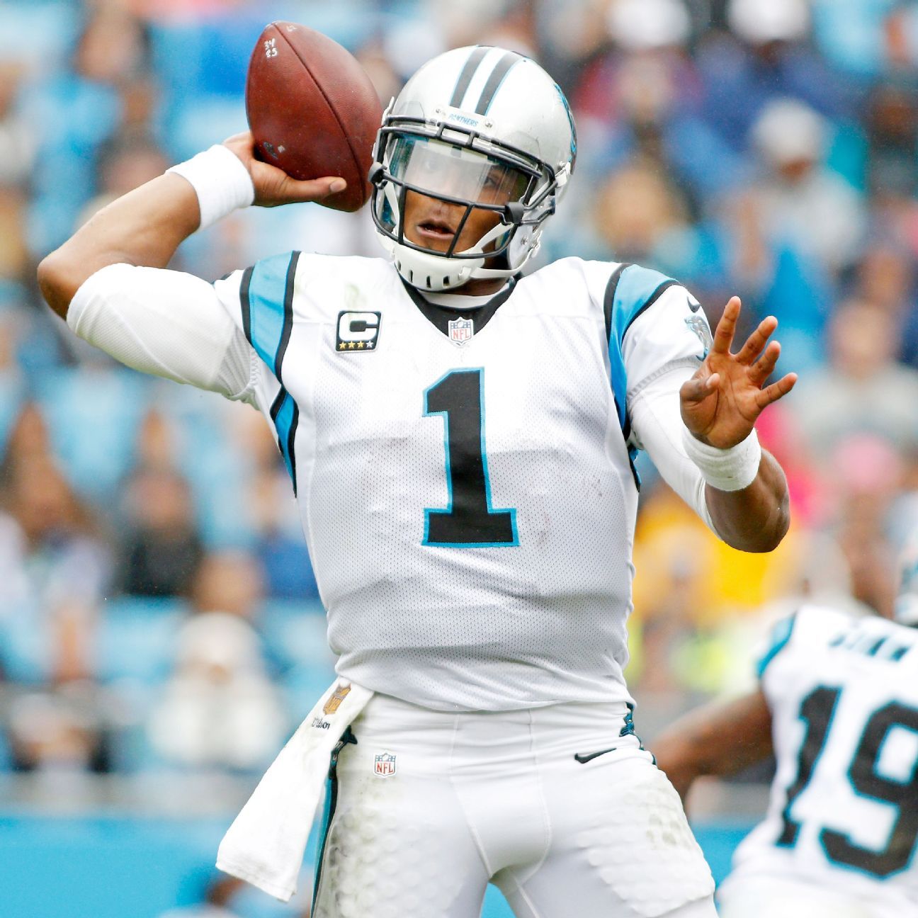 Cam says he has to trust refs to keep him safe