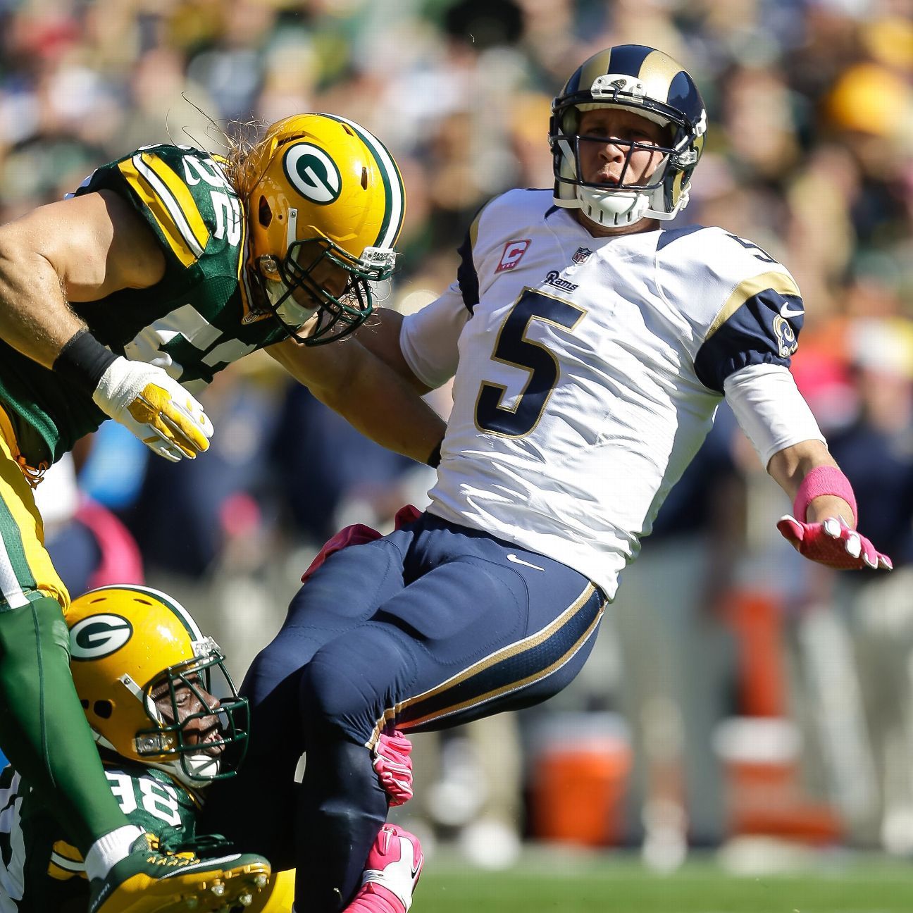 LB Matthews fined $17,363 for hit on Rams' Foles