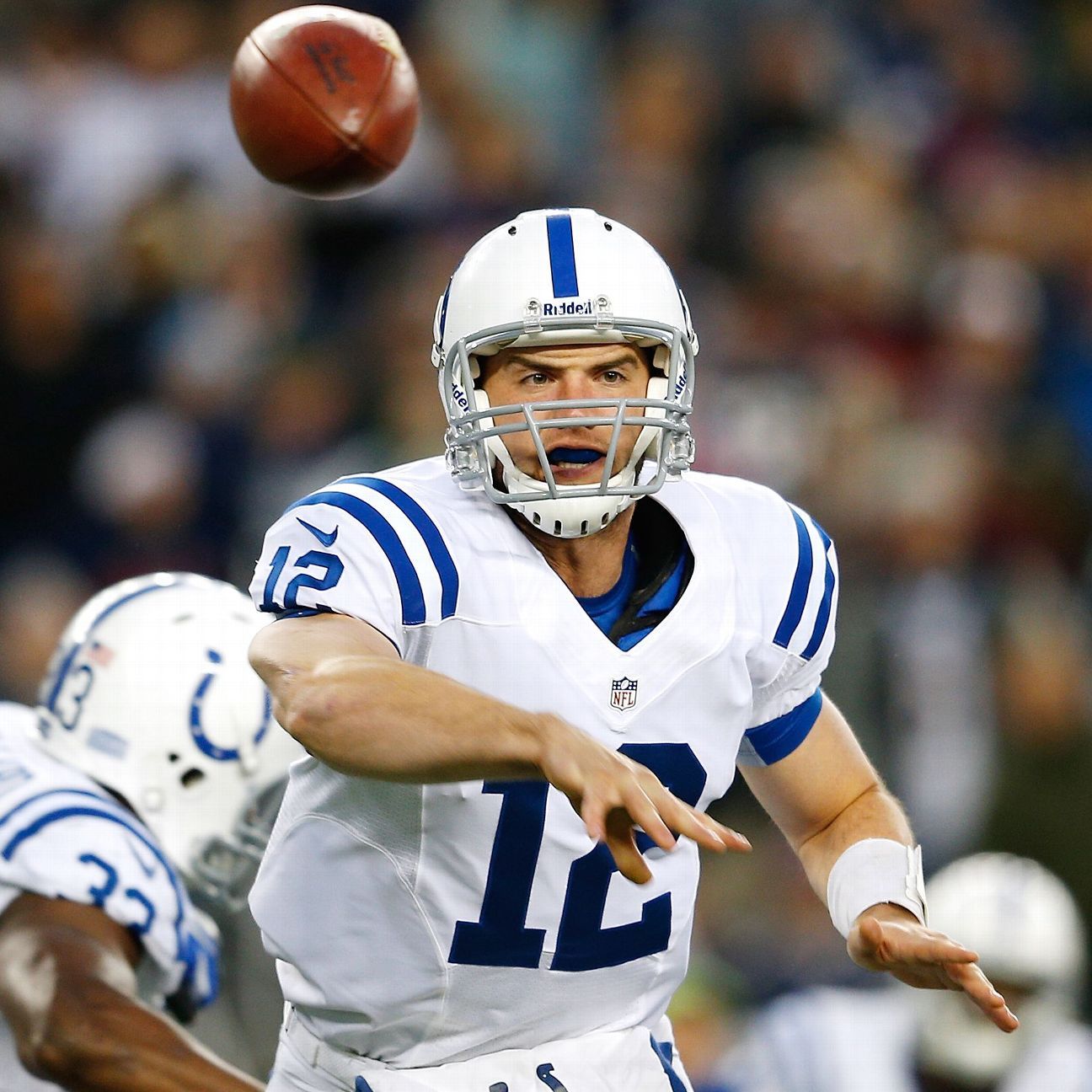 Luck expected to return vs. Patriots, owner says