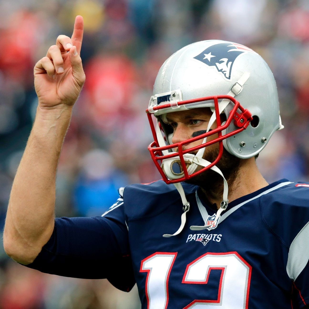 Patriots put ball in Tom Brady's hands as he wills them to victory