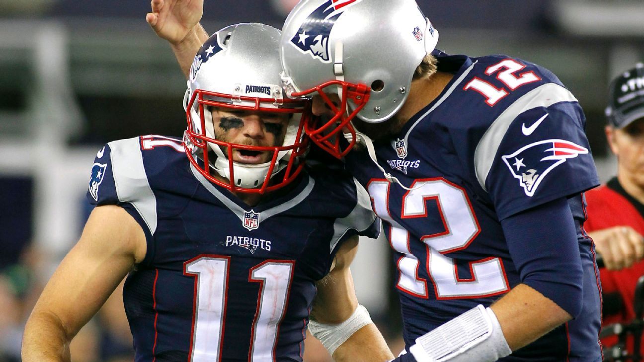 Tom Brady channels his inner Ron Burgundy in calling WRs to assemble