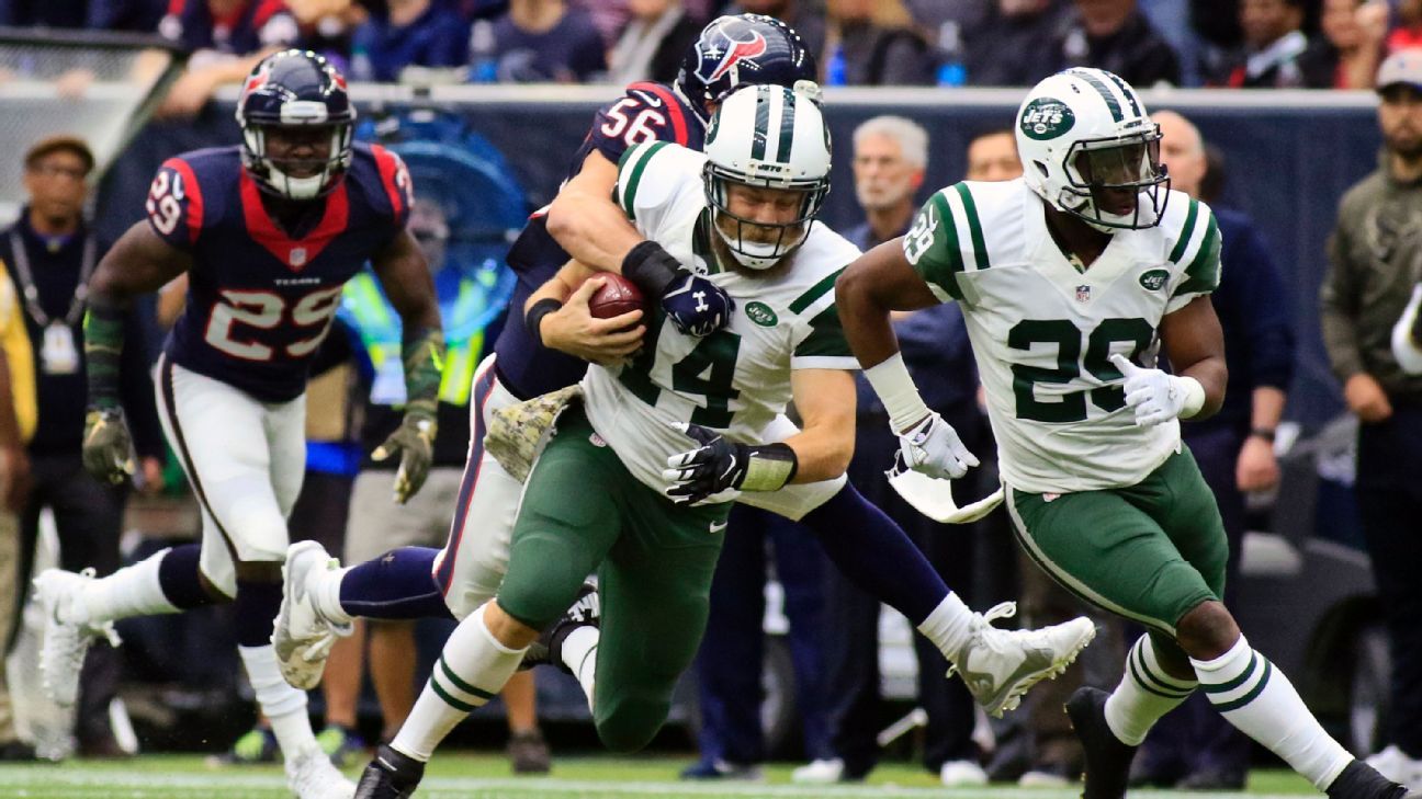 Ryan Fitzpatrick, Jets implode against Texans, crippling playoff hopes