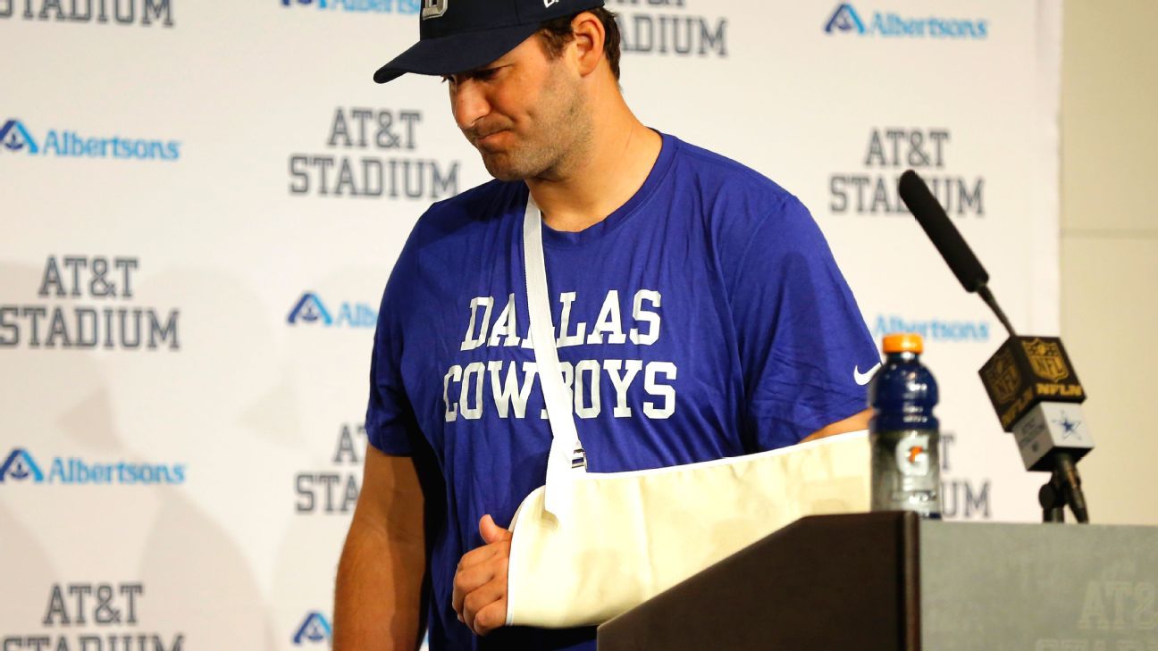 Tony Romo's season goes from dream to nightmare