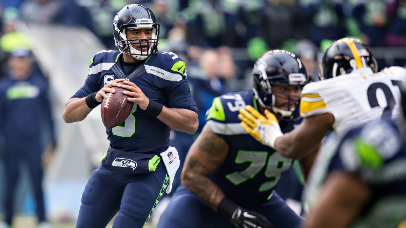 Russell Wilson's five-TD performance lifts Seahawks over Steelers