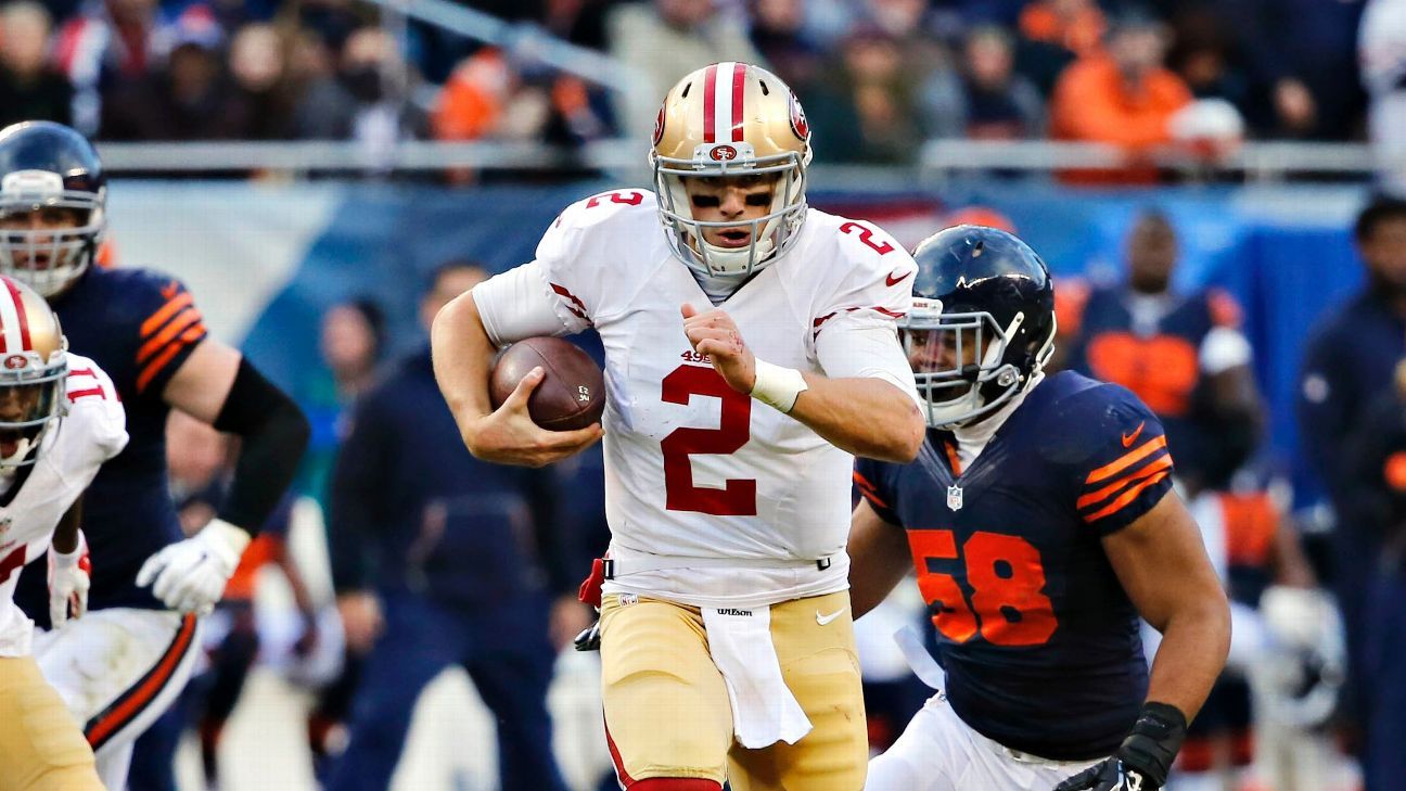 Blaine Gabbert's heroics lift 49ers over Bears