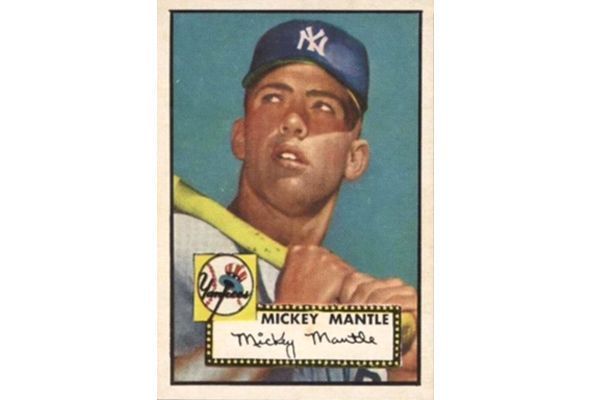 1952 Mickey Mantle baseball card by Topps sells for near-record $2.88M
