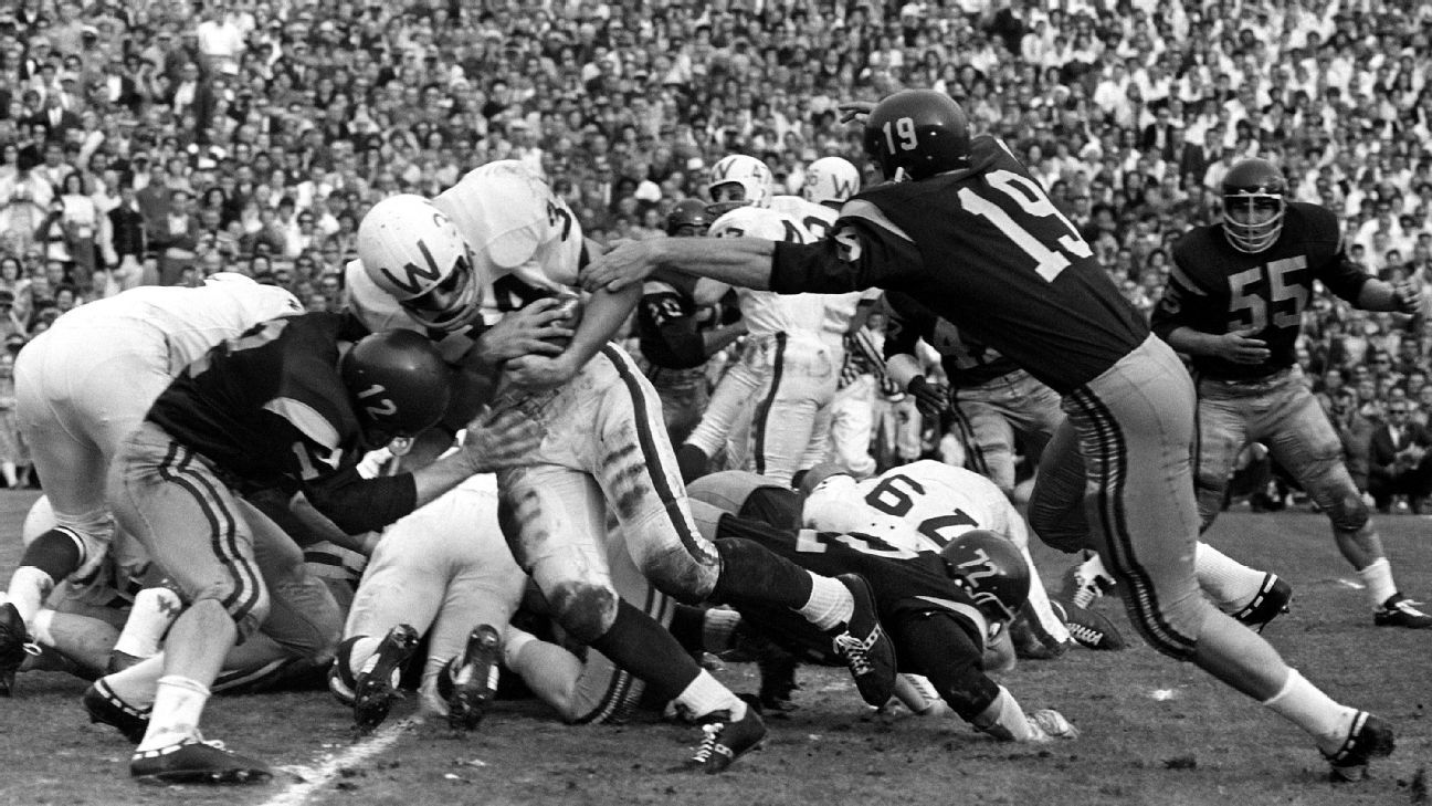 1963 bowl rose usc wisconsin