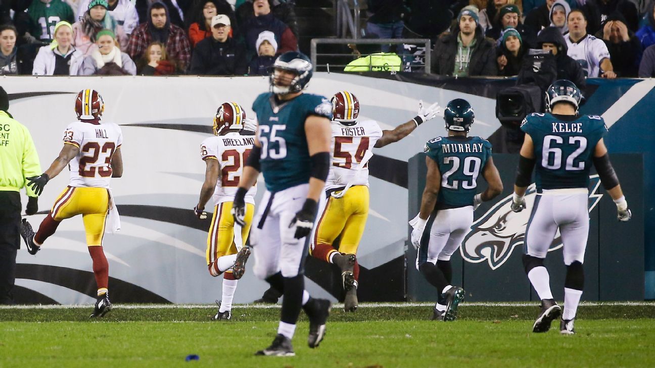 What's trending in the NFL: Redskins clinch NFC East title; Browns' Christmas morning arrests