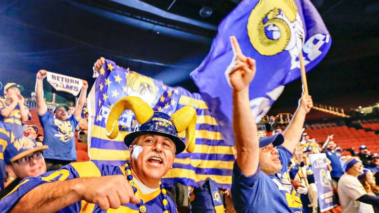 L.A. Rams collect over 45,000 ticket deposits