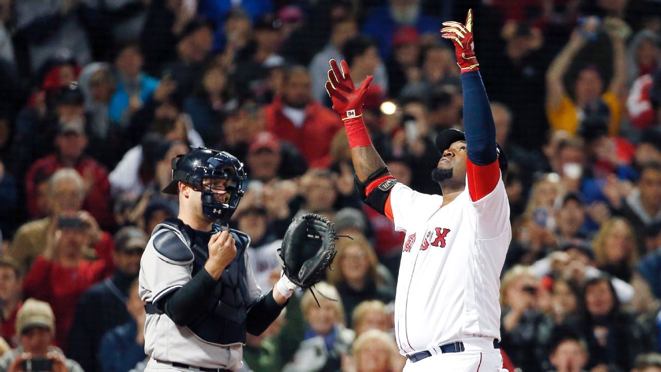 David Ortiz Of Boston Red Sox Irate After Two Strike Calls Vs New York 1297