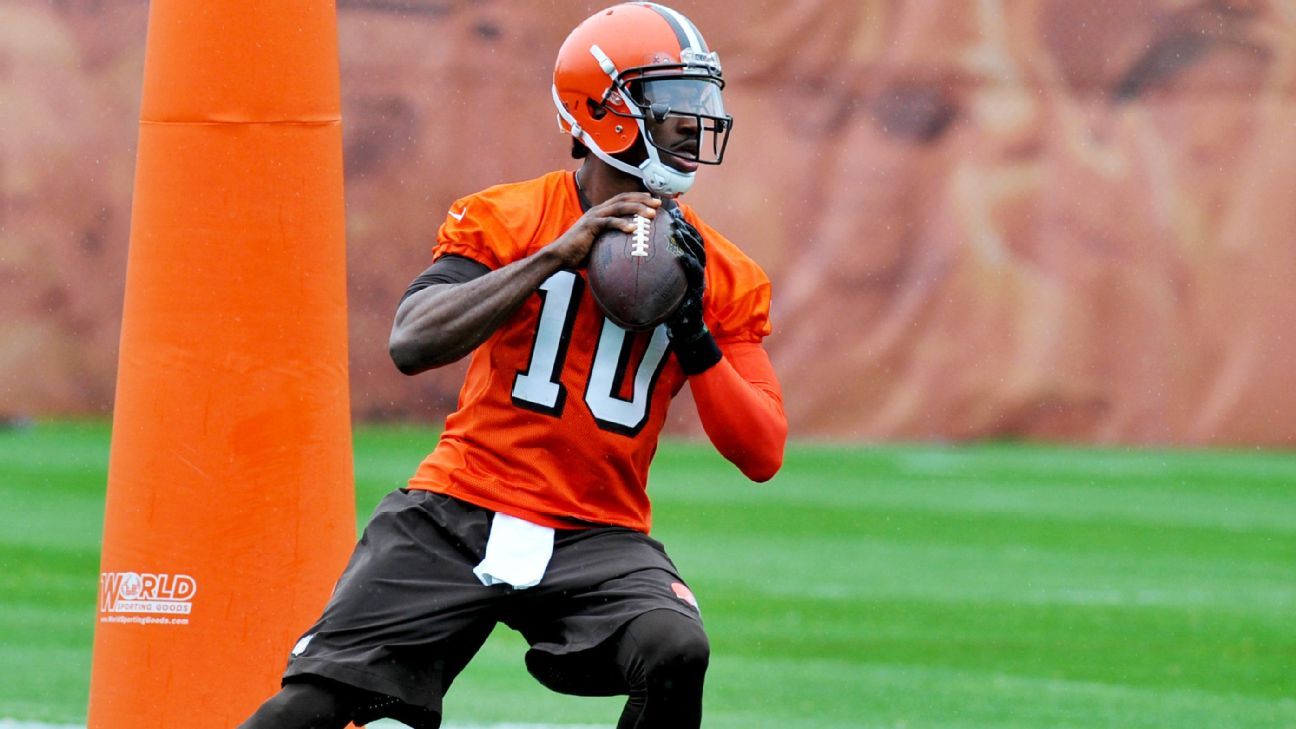 RGIII will practice with Browns next week