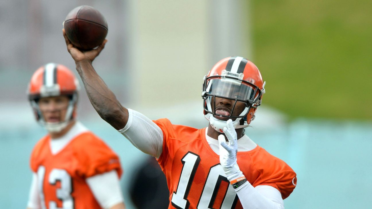 Browns QBs glad Jackson will tab starter quickly