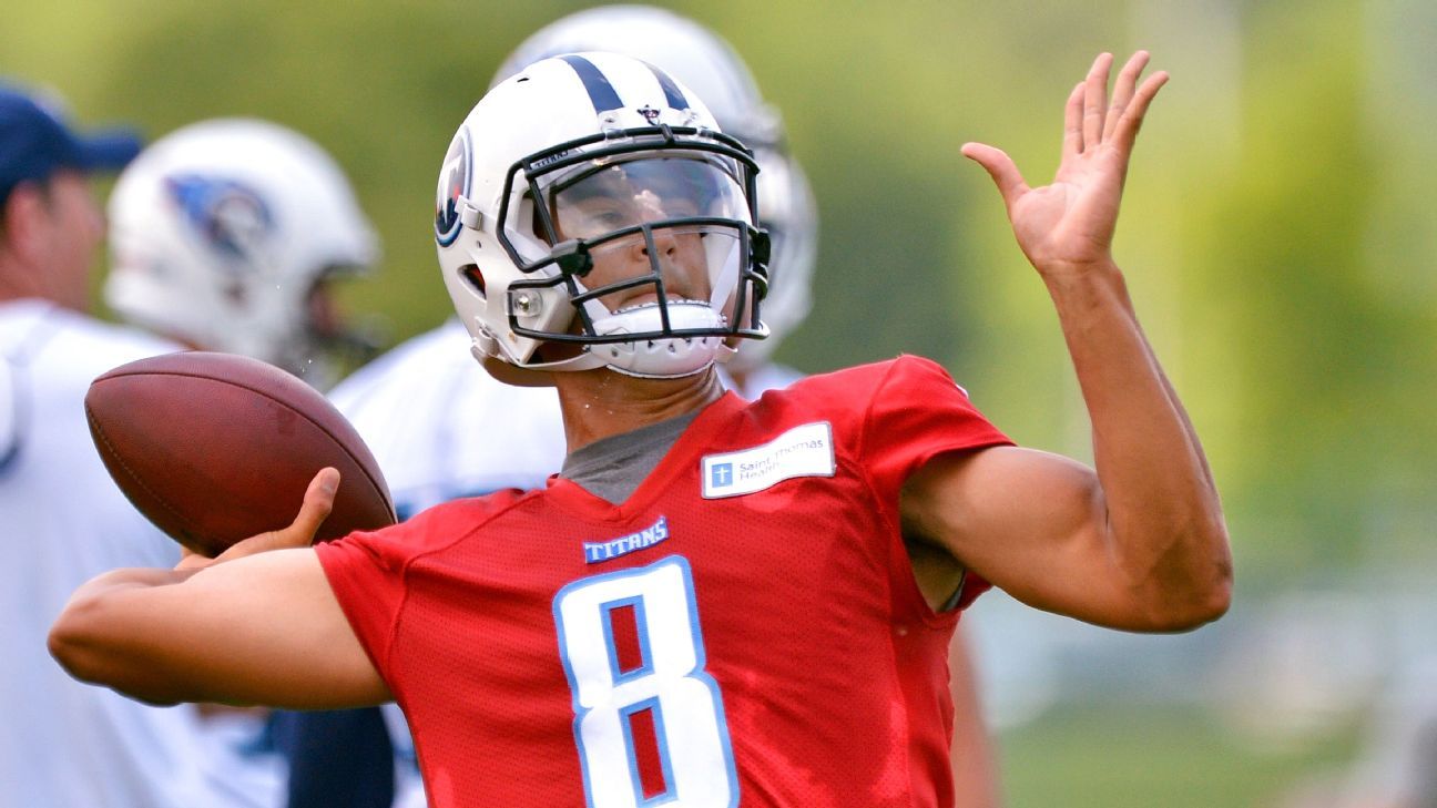 Deep ball is still a work in progress for Marcus Mariota