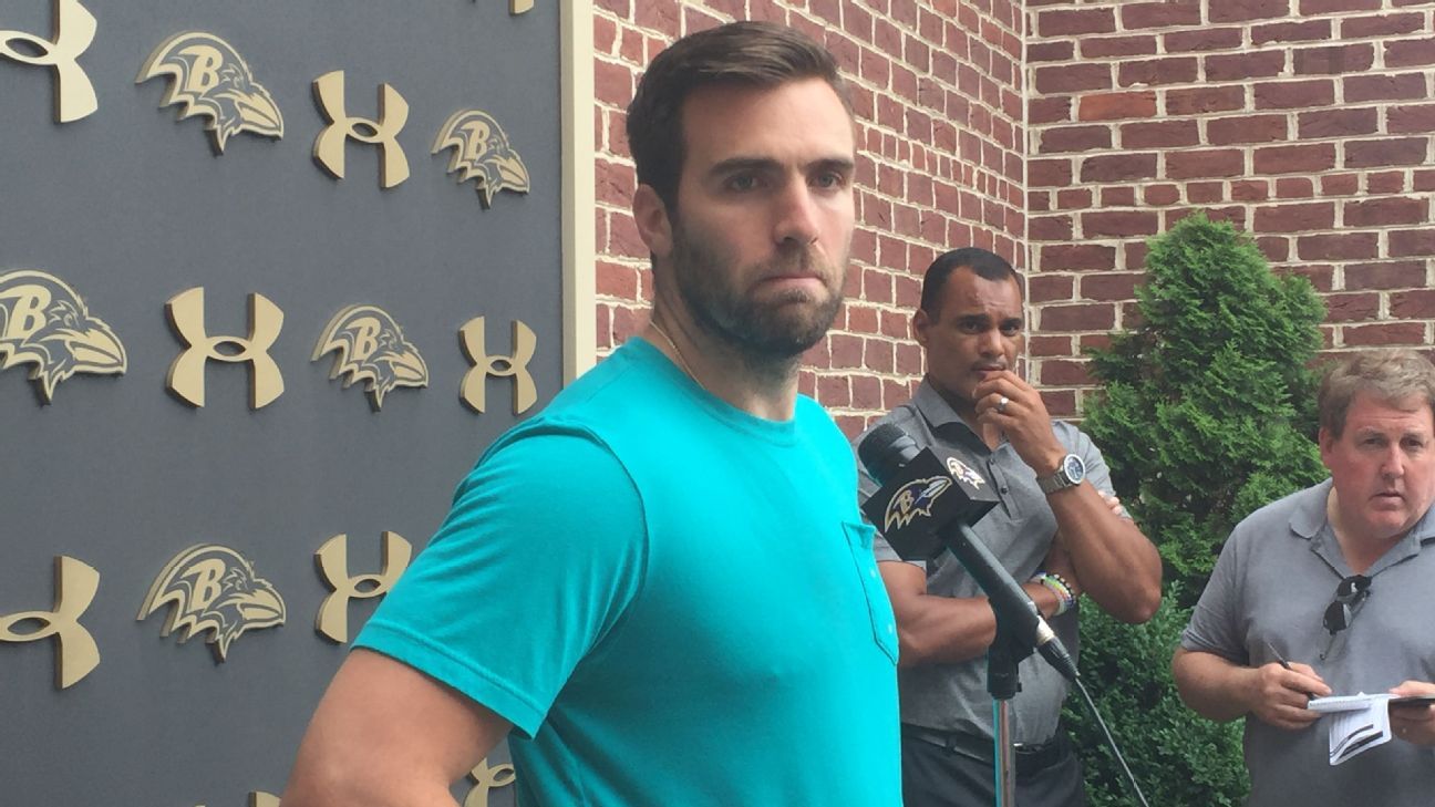 Flacco expects to be ready for 1st day of camp
