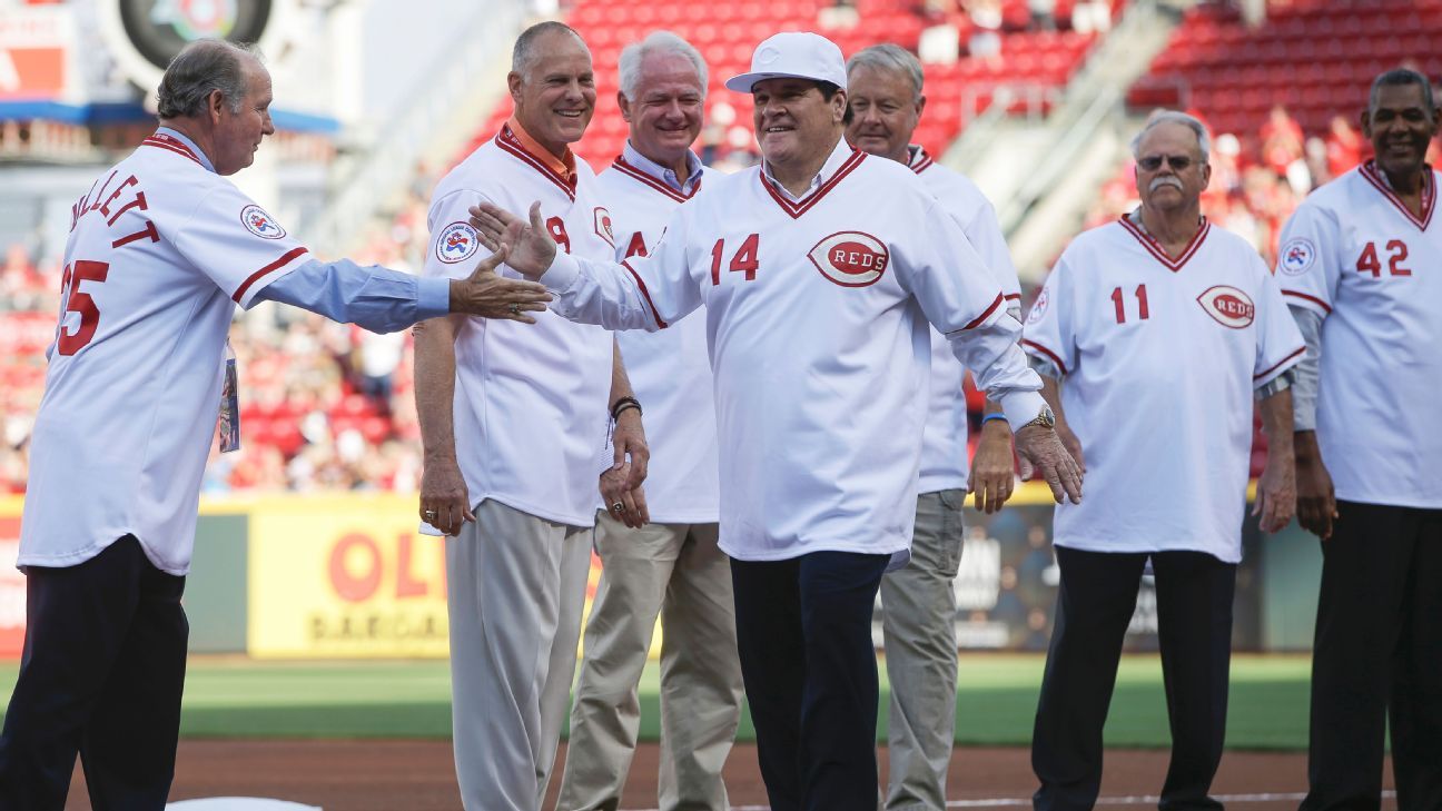 Cincinnati Reds honor Pete Rose, reunite Big Red Machine