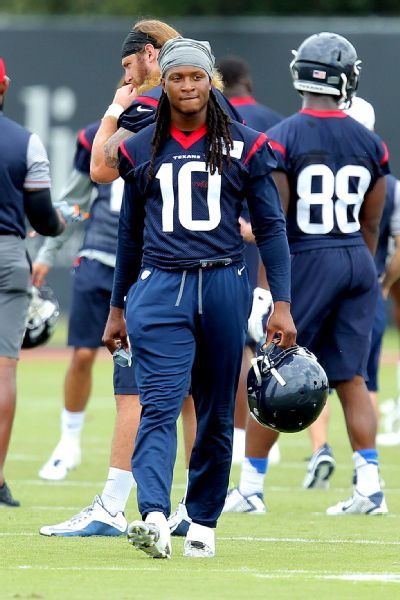 DeAndre Hopkins to end brief holdout from Houston Texans camp