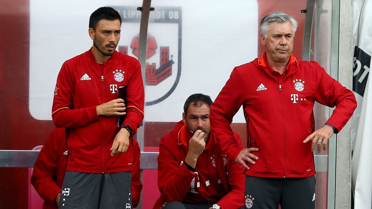 Image result for ancelotti bayern