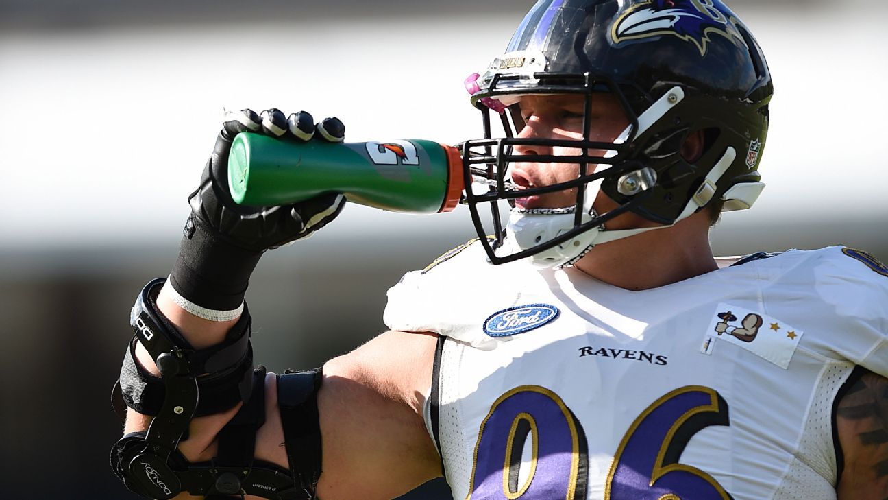With heat index of 110, Ravens endure one of toughest practices in their history