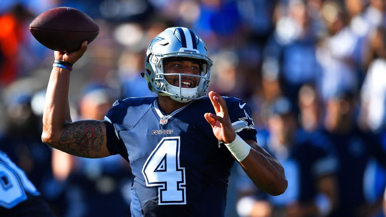 No need for Dallas Cowboys to see Dak Prescott play Thursday