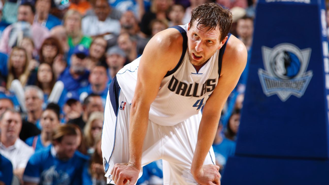 Dallas Mavericks forward Dirk Nowitzki will take it 