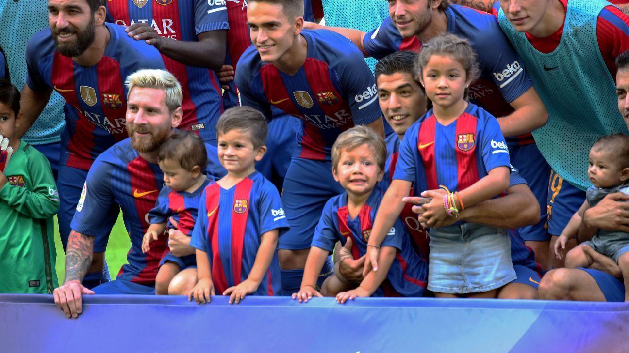Lionel Messi's son Thiago not football crazy like Luis Suarez's boy, Benja