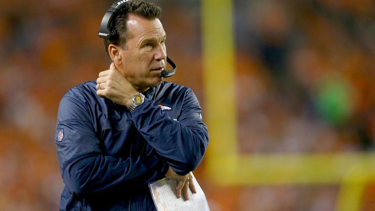 Gary Kubiak won't coach Denver Broncos on Thursday night