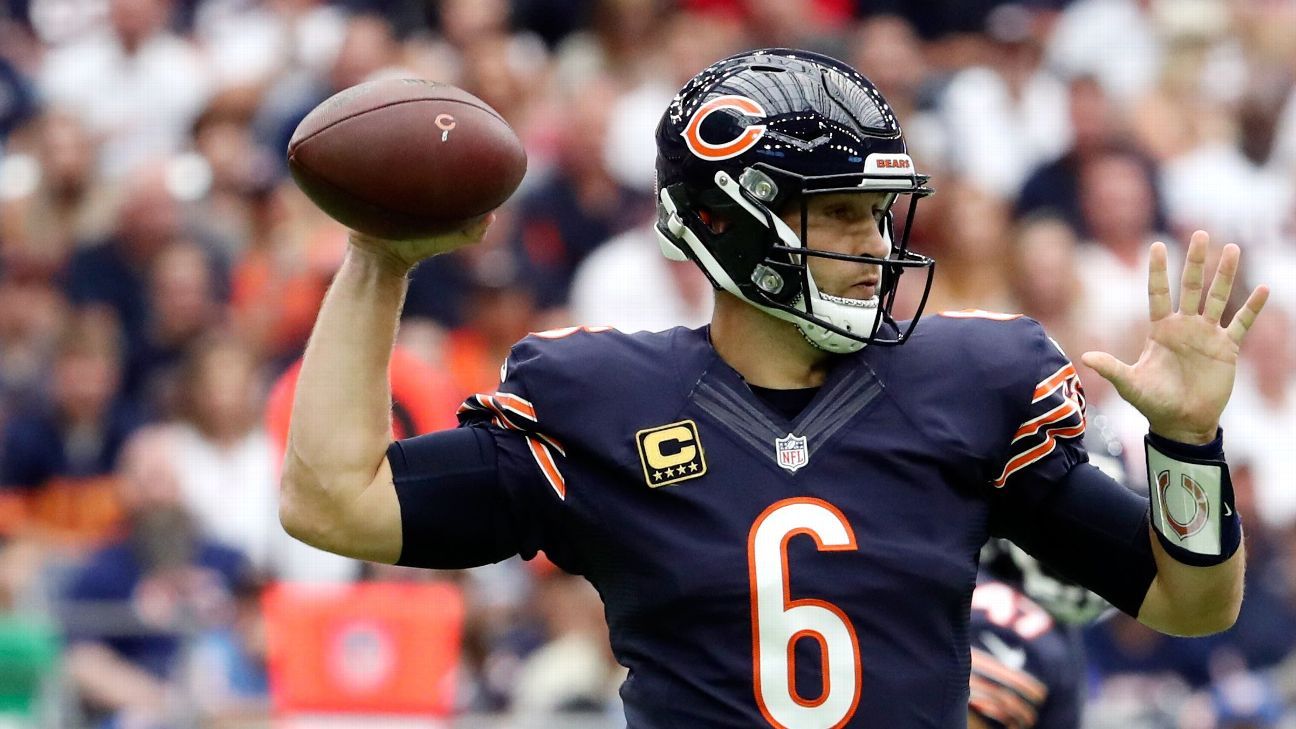 Chemistry problems between Jay Cutler, Kevin White plague Bears in Houston