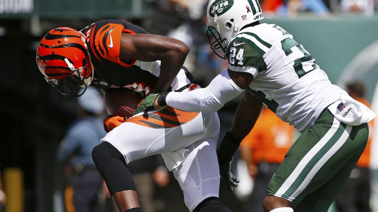 Bad day by Darrelle Revis, invisible day for Brandon Marshall -- and Jets lose