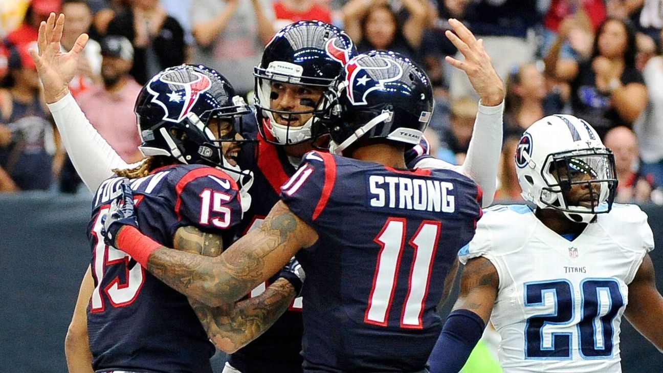 Texans take control of AFC South despite inconsistency from Brock Osweiler