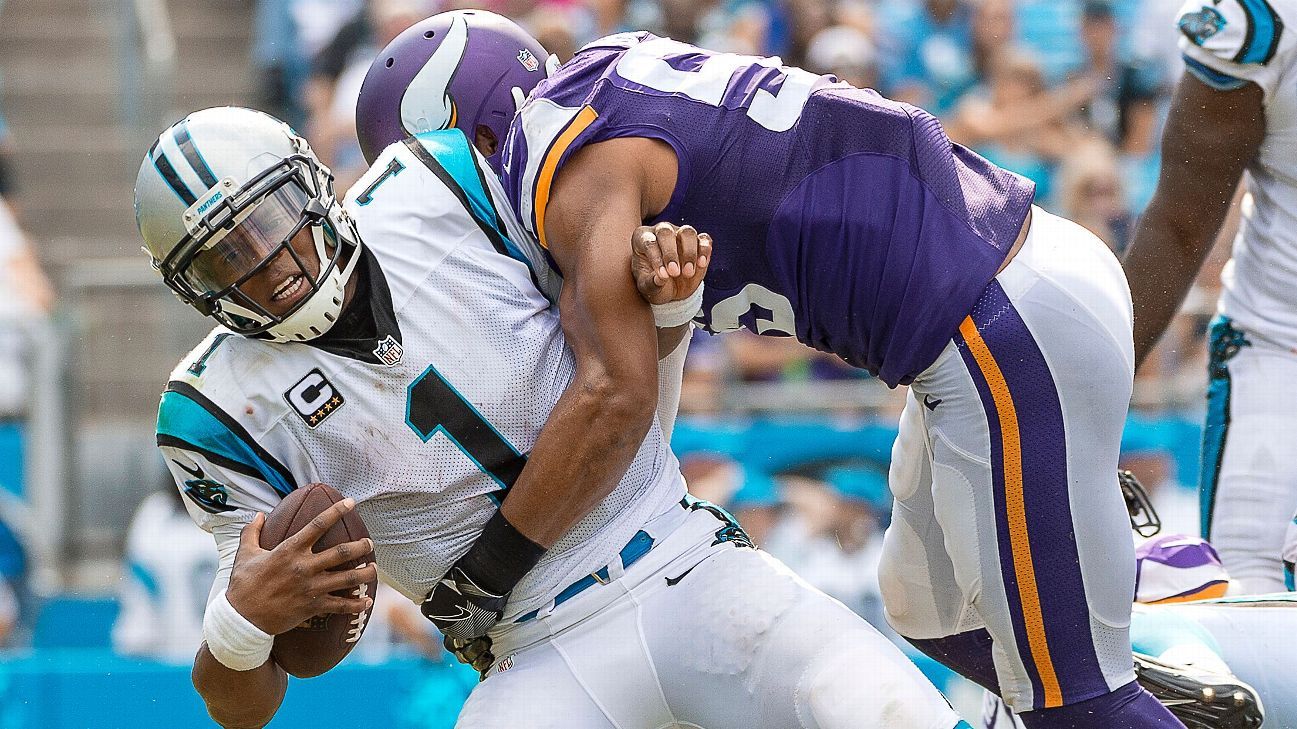 Pittsburgh Steelers RT Marcus Gilbert to Cam Newton