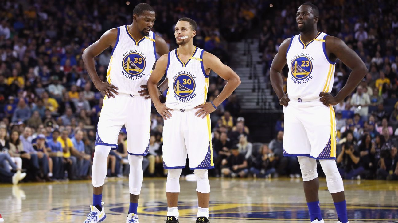 Golden State Warriors odds-on favorites to win NBA title, Las Vegas says
