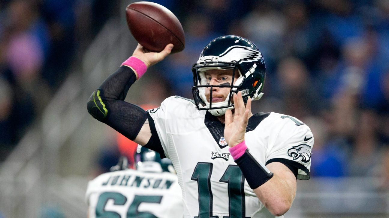 Late fumble in Detroit costly as Eagles endure first loss