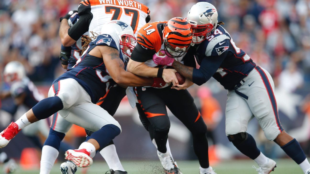 Free-agent loser? Andy Dalton loses two linemen after 41 sacks in 2016